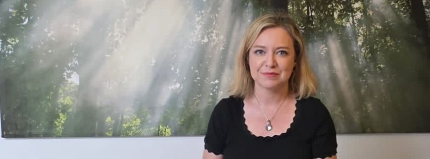 Laurélia Steinmetz qui présente son activité à Thionville